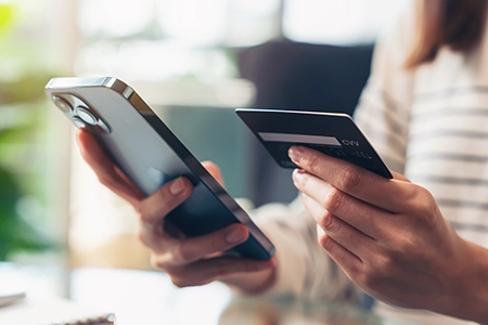 online purchase with debit card